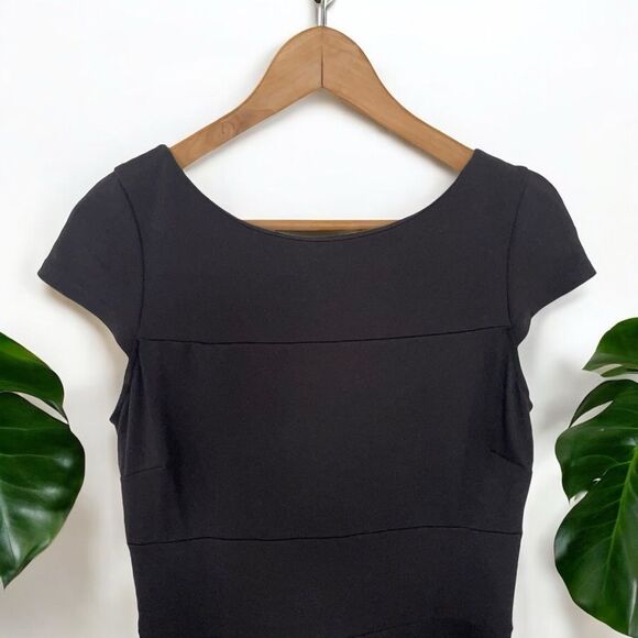 Banana Republic Seamed Ponte Fit & Flare Dress - Picture 6 of 10